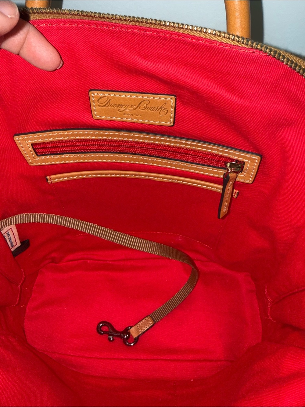 Dooney & Bourke Pebble Grain Zip Pod Backpack - Picture 7 of 11
